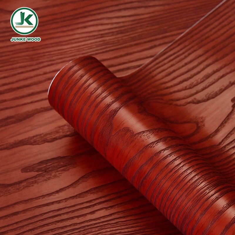 Wood Grain Pvc Decorative Film For Pvc Panel