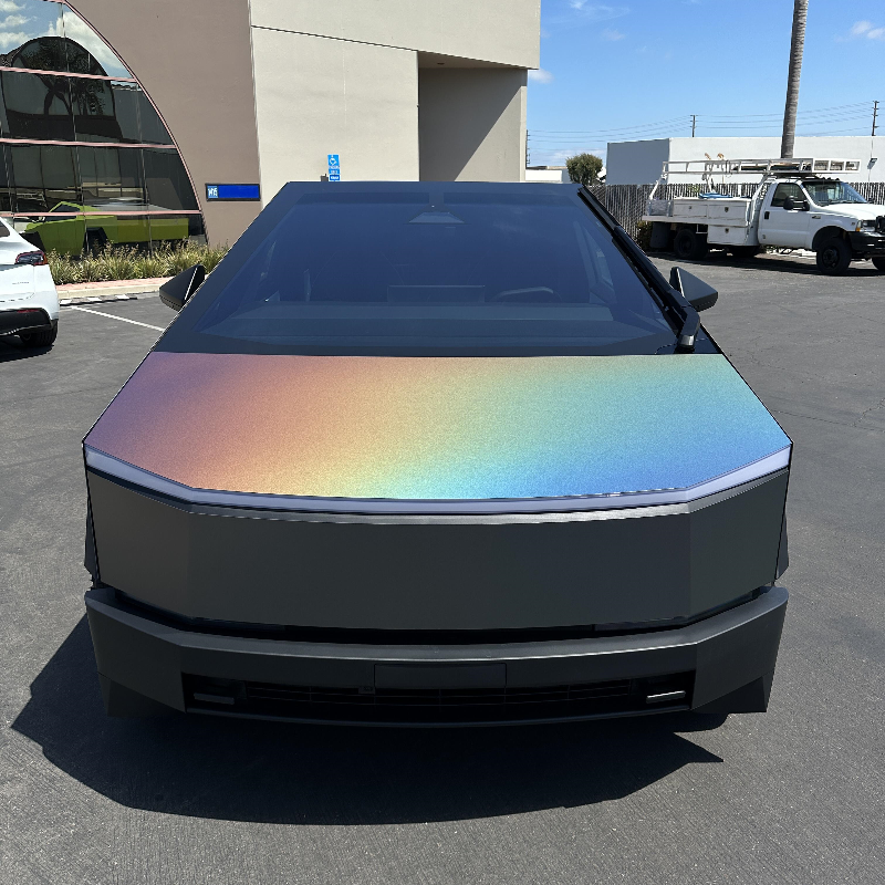 Car Ppf Paint Protect Film Car Wrap Vinyl Color Ppf Color Change Film Rainbow Laser Silver Vinyl Car Wrapping Film