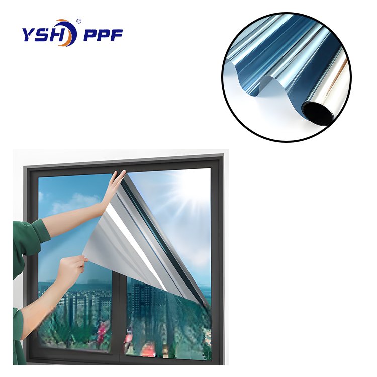 nano ceramic 100% uv ray blocking clear glass tint solar nano ceramic tint security film for windows