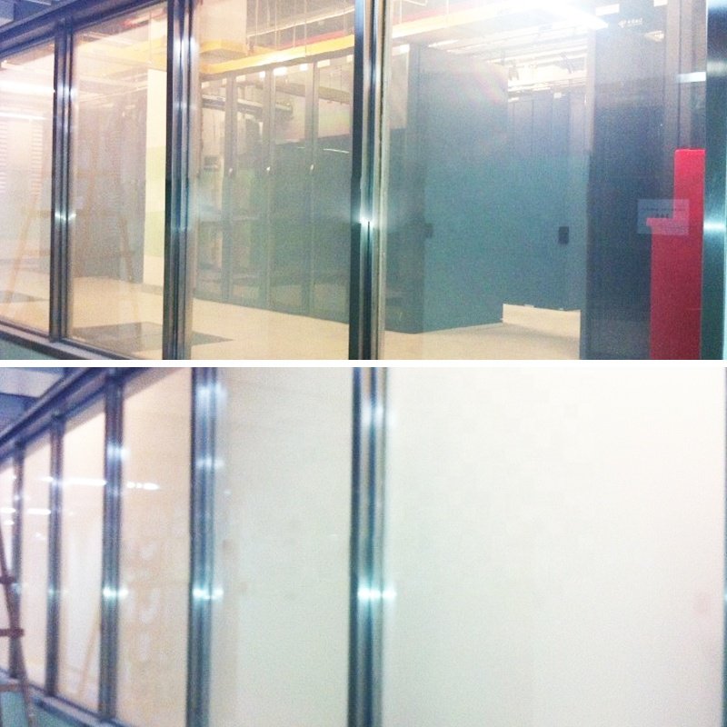 self adhesive PDLC switchable privacy smart glass film
