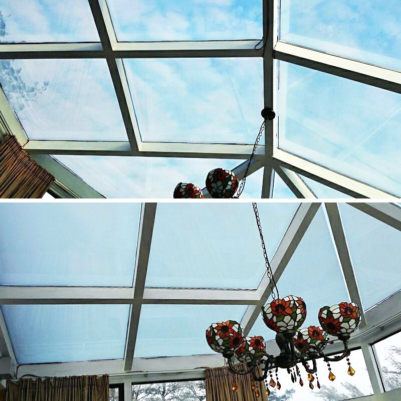 self adhesive PDLC switchable privacy smart glass film