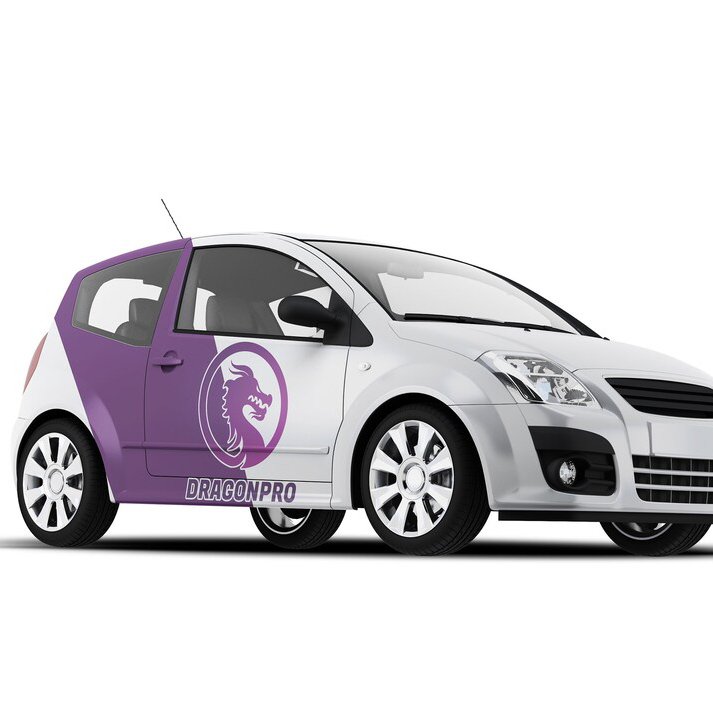 Custom Car wrap vinyl decal graphic promotion advertising logo decorative sticker film for cargo van, race car, pickup truck