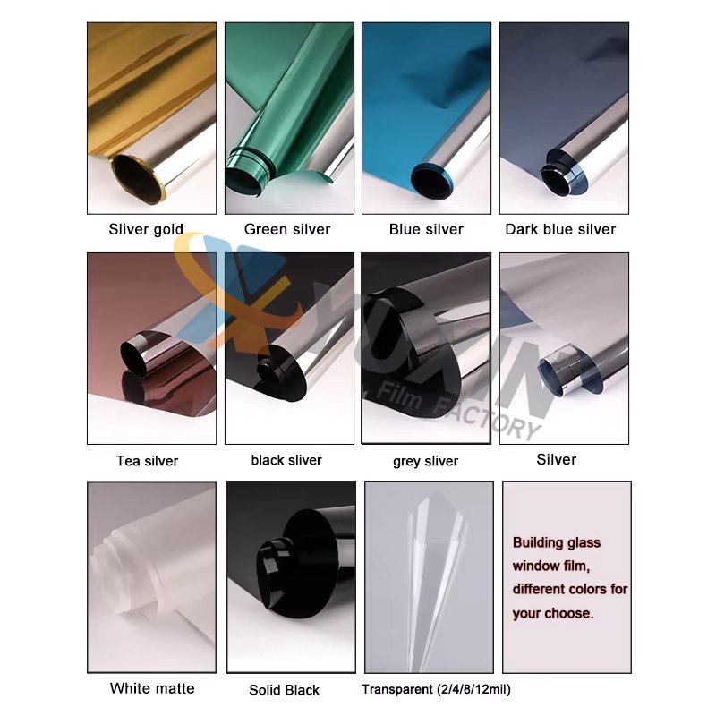 Good Price Nano Ceramic Film VLT80% High Clear Building Window High Heat Insulation Solar Film