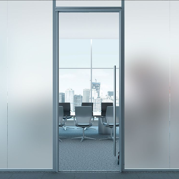 PET privacy film eco dusted crystal decorative film for