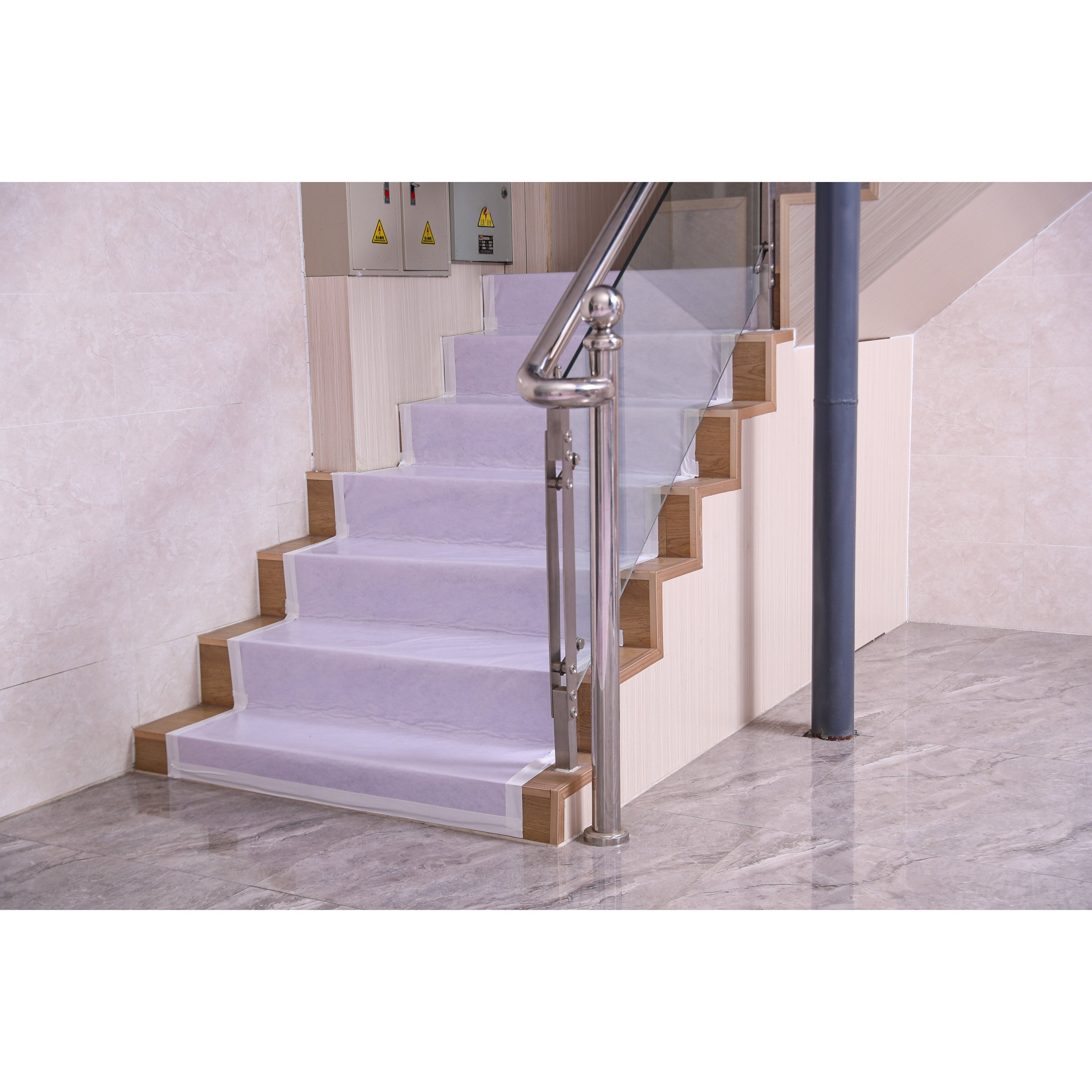 customization logo Temporary Floor Protection Thickened Protection Film for Construction