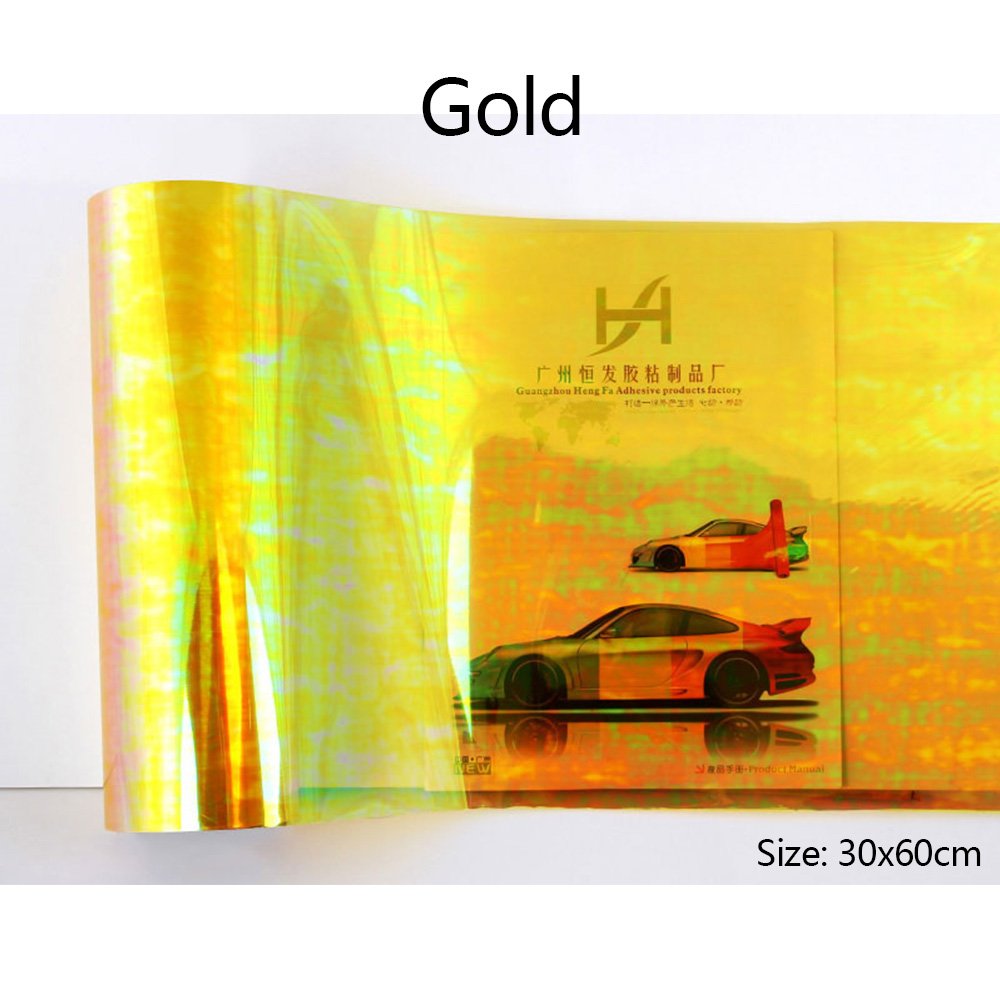 SCHANLEY 30cm*2m Car Decoration Headlight and Taillights Film Light Tint Film Car Wrap Vinyl Lamp Film
