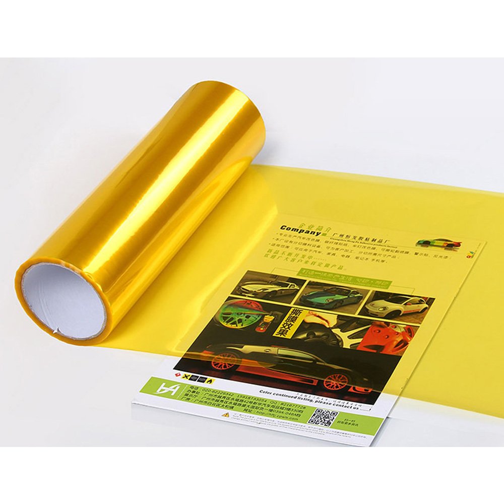 SCHANLEY 30CM*10M Car Decoration Headlight and Taillights Film Light Tint Film Car Wrap Vinyl Lamp Film