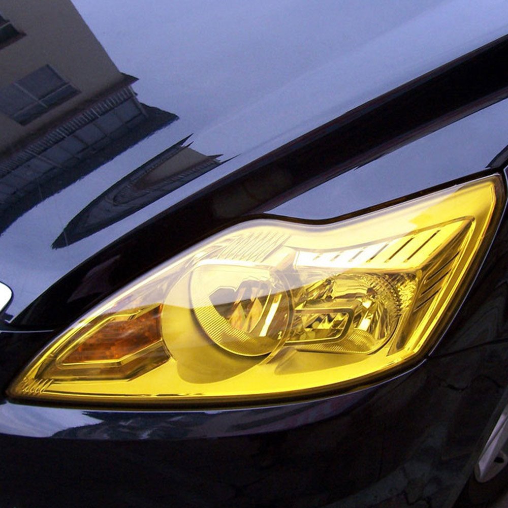 SCHANLEY 30CM*10M Car Decoration Headlight and Taillights Film Light Tint Film Car Wrap Vinyl Lamp Film