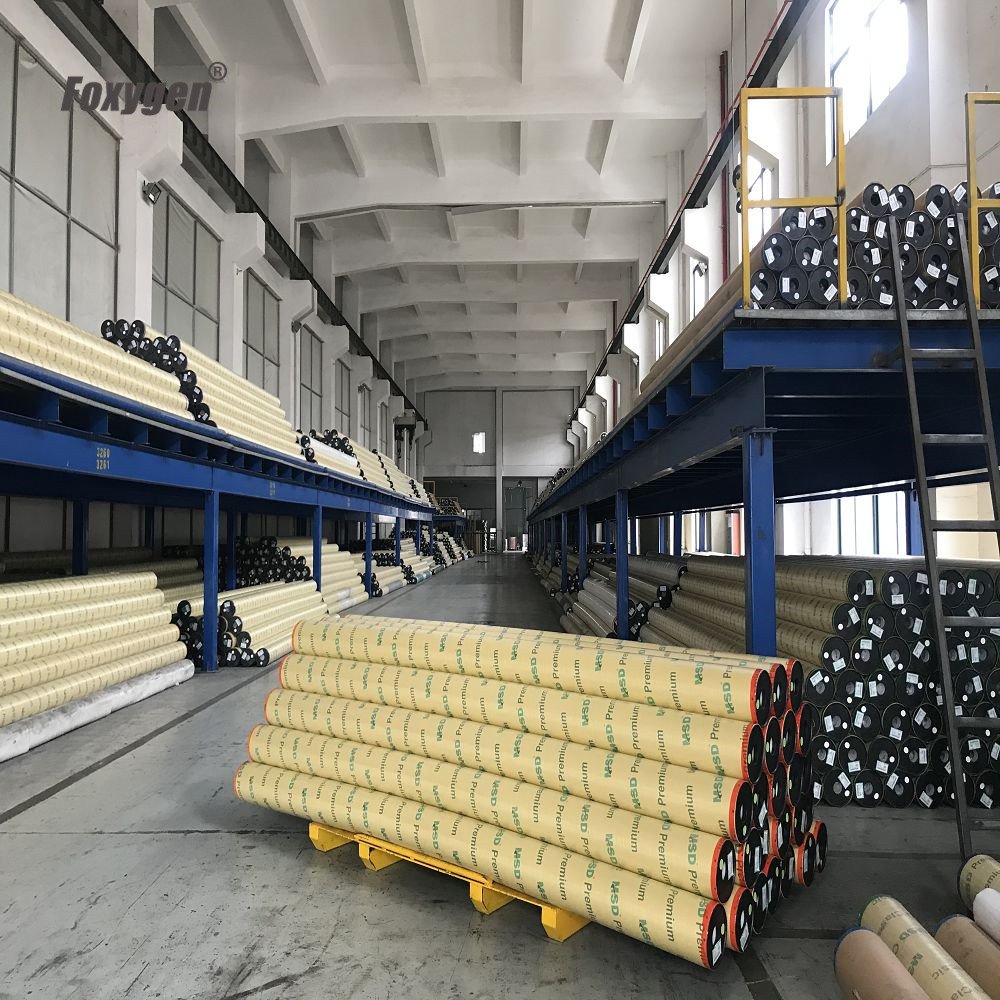 FOXYGEN Factory price manufacturer lack foil max width 5 meter MSD PVC stretch fabric ceiling film Roll material