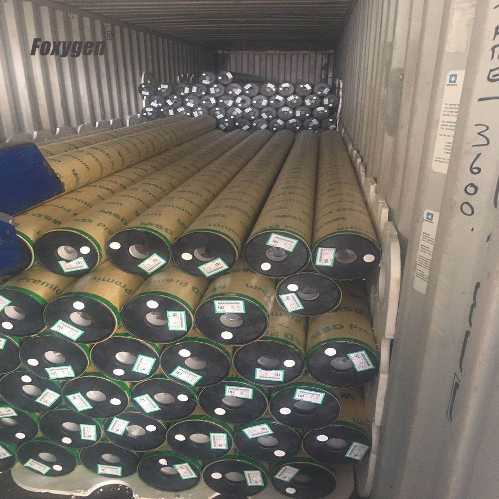 FOXYGEN Factory price manufacturer lack foil max width 5 meter MSD PVC stretch fabric ceiling film Roll material