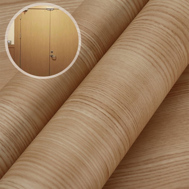 Wood Grain Furniture Not Self-adhesive decorative interior PVC Film door skin