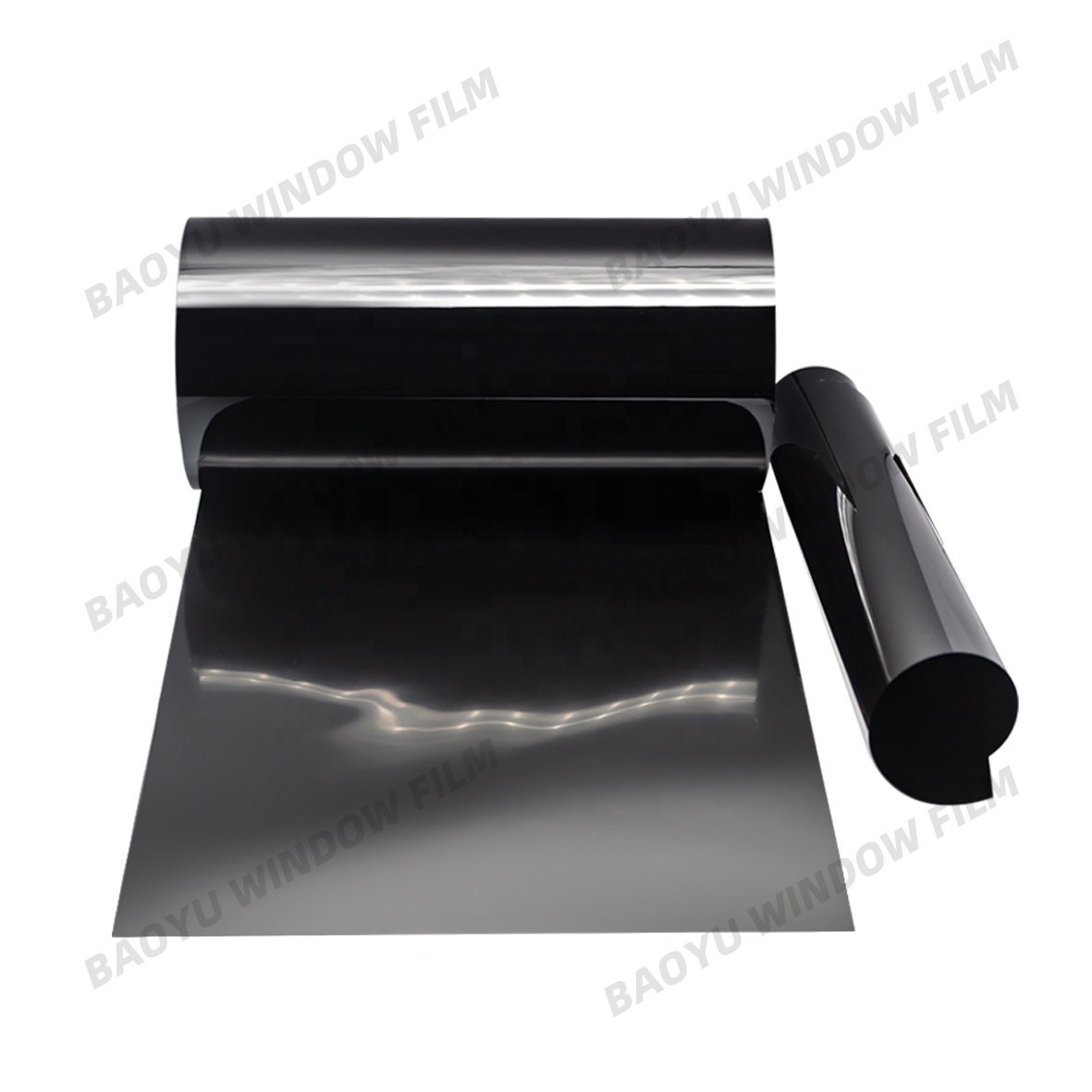 Black Heat Insulation Building Solar Film Protection Window Tint Block UV Building Film Graphic Design Glass Films 3 Years 100%