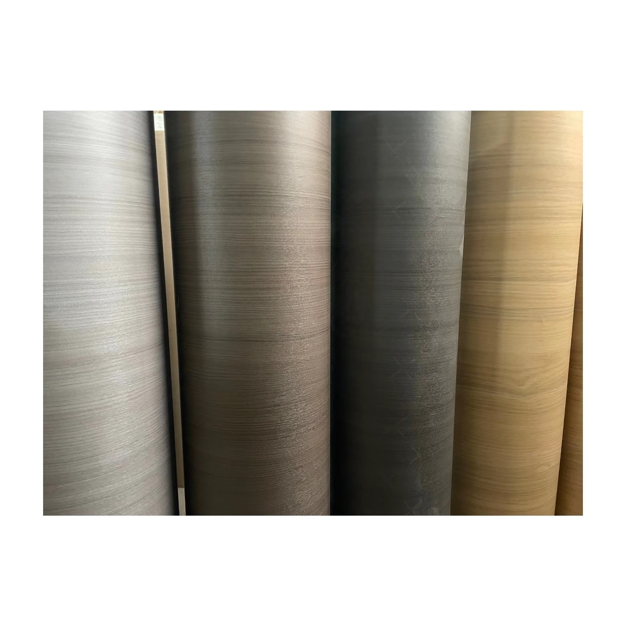 Factory wholesale Wood Grain PVC Decorative Film In Rolls For Door