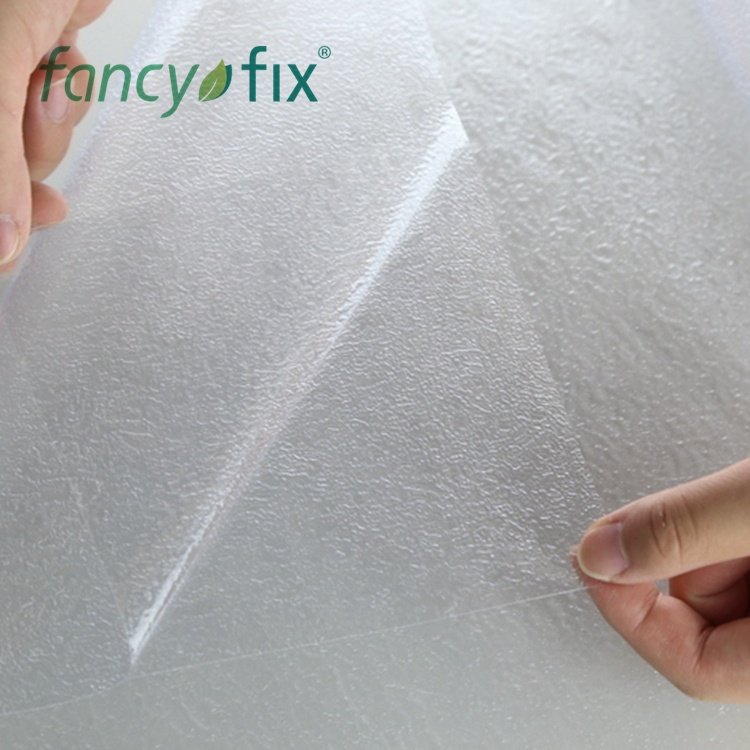 blurry Cracked Glass Static Decorative Privacy Window film