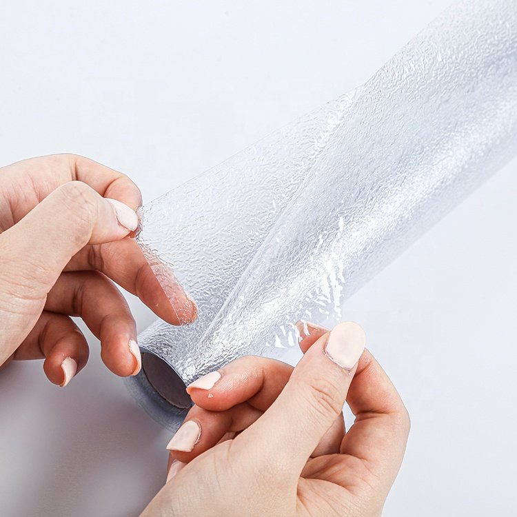 blurry Cracked Glass Static Decorative Privacy Window film