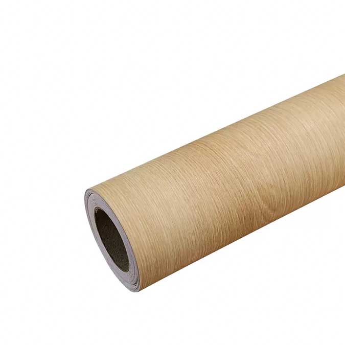 Wholesale Anti-Slip PVC Laminate film pvc membrane foil wood grain texture pvc film
