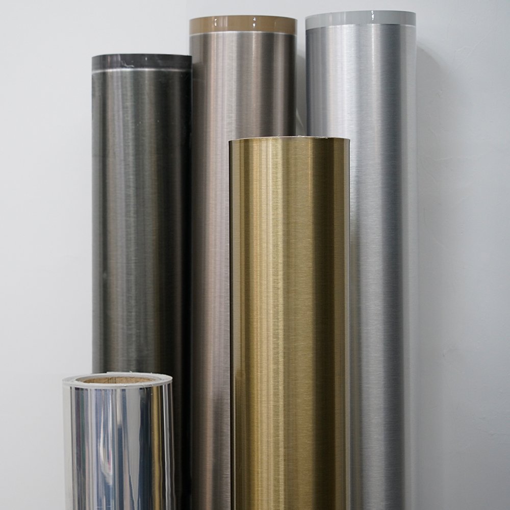 Metal Anti-scratch Explosion-proof Industrial Decorative PET PETG Films for Building Hall Mall