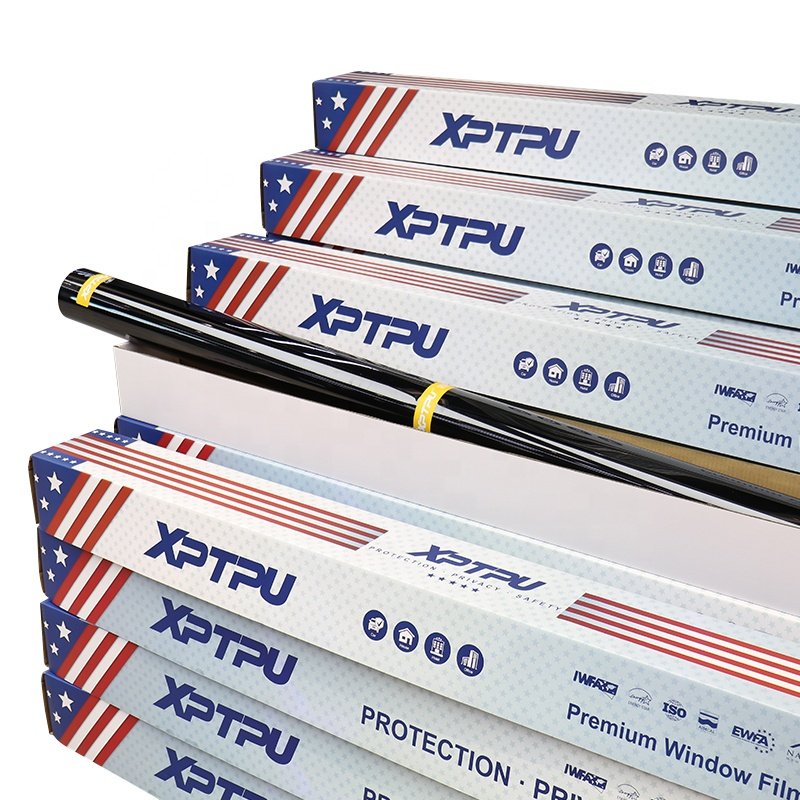 Safety Protection 8mil 12mil 24mil Transparent Car Tint Film Security Series Window Film