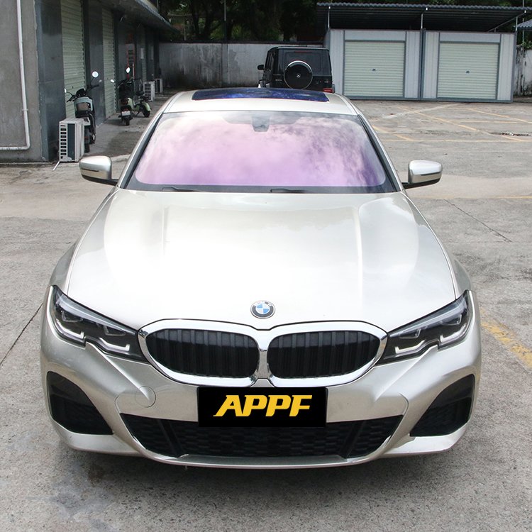 Chameleon Tint Window Film 60inch*100ft 70%Vlt Red Rainbow Car Window Tint With Uv Rejection Chameleon Windshield Film