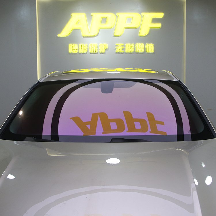 Chameleon Tint Window Film 60inch*100ft 70%Vlt Red Rainbow Car Window Tint With Uv Rejection Chameleon Windshield Film
