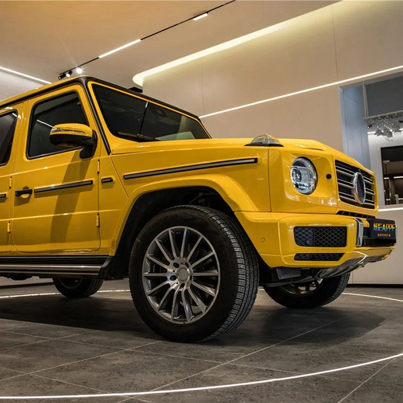 Sunflower Yellow Car Wrap Vinyl Change Color Sticker Car Wrap Vinyl Sticker Roll Color Changing Film With Best Quality