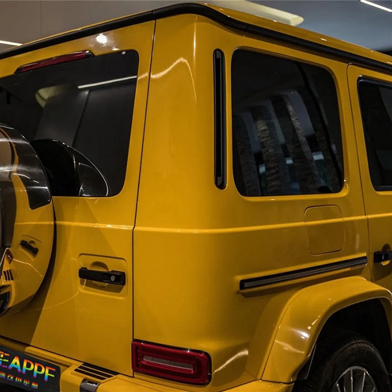 Sunflower Yellow Car Wrap Vinyl Change Color Sticker Car Wrap Vinyl Sticker Roll Color Changing Film With Best Quality