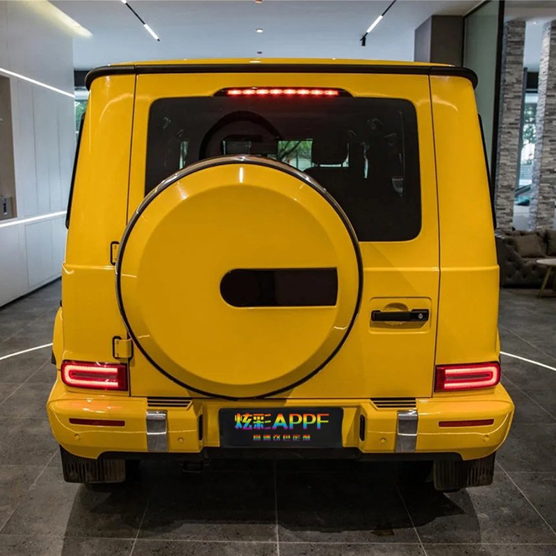 Sunflower Yellow Car Wrap Vinyl Change Color Sticker Car Wrap Vinyl Sticker Roll Color Changing Film With Best Quality
