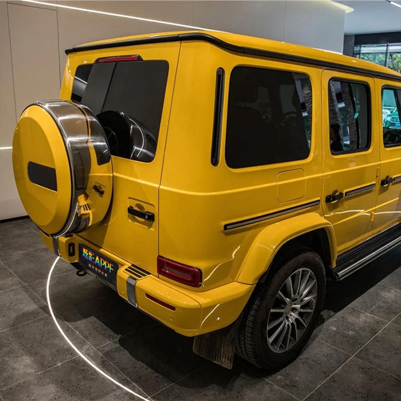 Sunflower Yellow Car Wrap Vinyl Change Color Sticker Car Wrap Vinyl Sticker Roll Color Changing Film With Best Quality