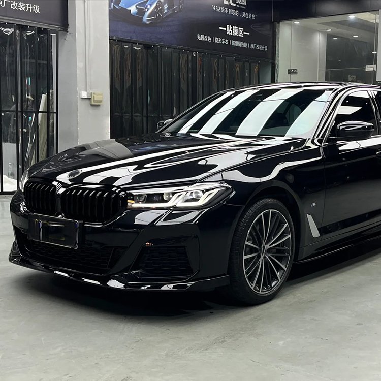 Cheapest Price Ultra Glossy PET Black Air Bubble Free Car Body Vinyl Wrapping Film Motorcycle Auto Vehicle Decorative Stickers