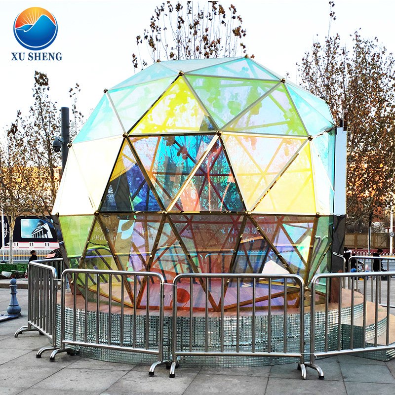 1.38x30m Eco-friendly PET material dichroic rainbow iridescent window glass decorative film