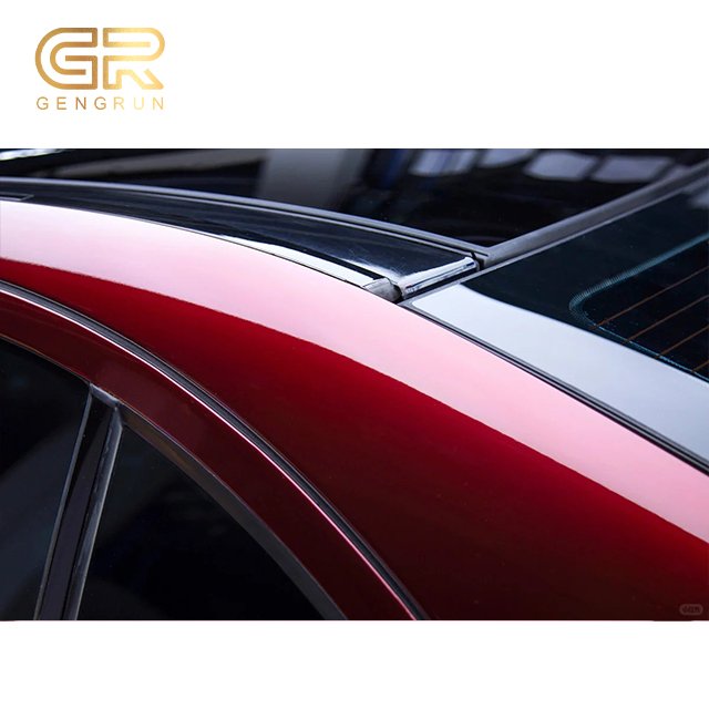 1.52*16.5m/roll New Car TPU Color Paint Protection Film Rainbow Laser Red Colorful PPF Auto Wrap Film