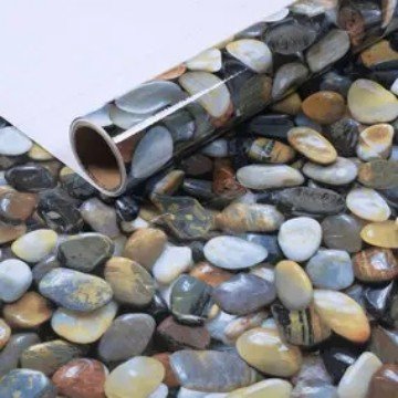 28 years factory Marble-textured Pvc decorative film for non-self-adhesive furniture