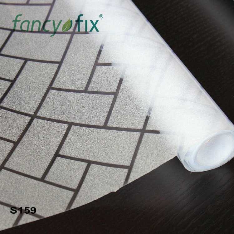 17.5''X78.7'' Static Frosted Home Glass Privacy Window Decoration Film For Home Glass Privacy
