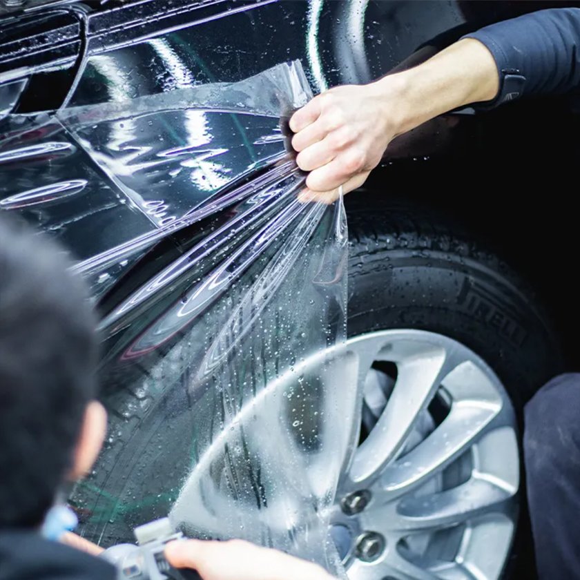 sample film Anti-scratch Ultra Gloss PPF TPU paint protection film
