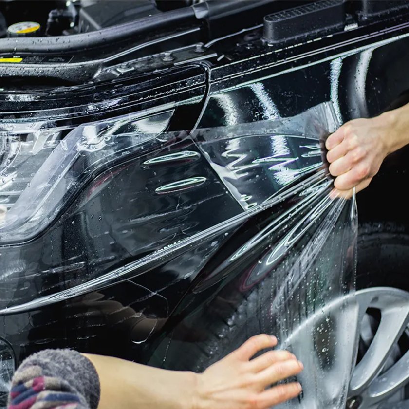 sample film Anti-scratch Ultra Gloss PPF TPU paint protection film