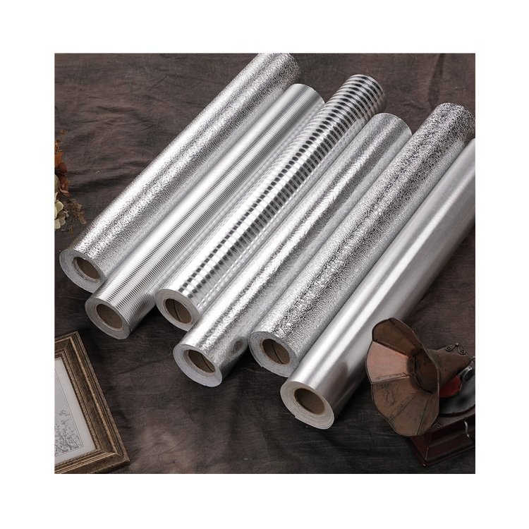 Contact Paper Peel and Stick Aluminum PET Foil Wall Panel Removable Home Decoration PVC