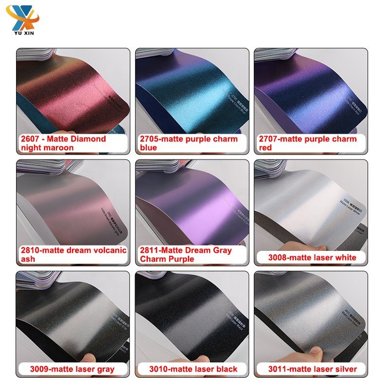 Matte Wrap Vinyl Satin Color Decoration Roll Film Vehicle Auto Sticker Car Wrap Vinyl Roll