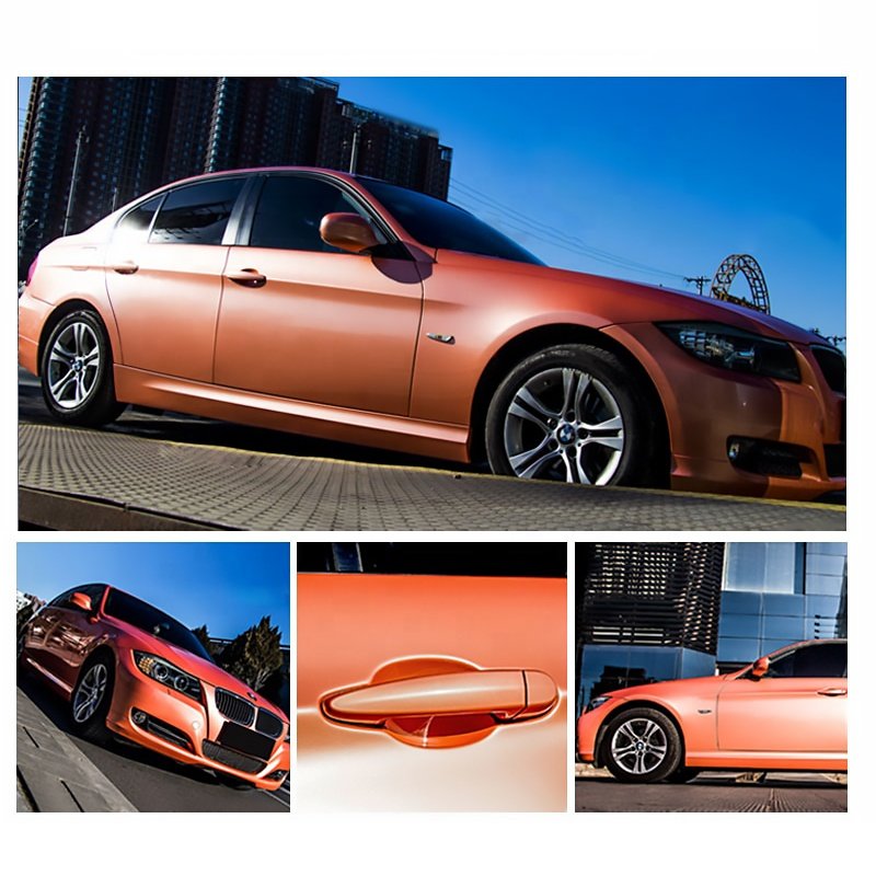 Matte Wrap Vinyl Satin Color Decoration Roll Film Vehicle Auto Sticker Car Wrap Vinyl Roll