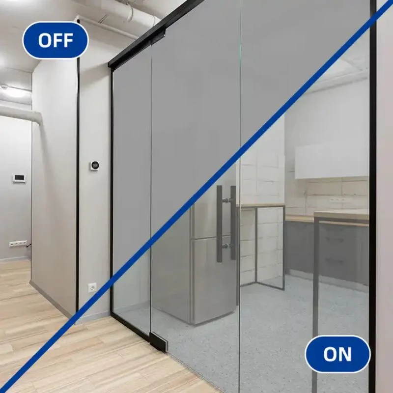 Frosted Privacy White Grey Black Electronically controlled smart film for Residential and Commercial Application