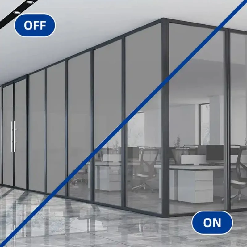 Frosted Privacy White Grey Black Electronically controlled smart film for Residential and Commercial Application