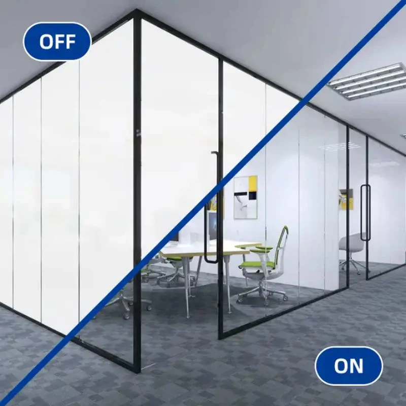 Frosted Privacy White Grey Black Electronically controlled smart film for Residential and Commercial Application