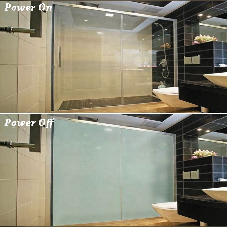 PDLC Smart Glass For Office Room Partition Glass Wall Switchable Film Privacy Room PDLC Smart Film for Glass Door