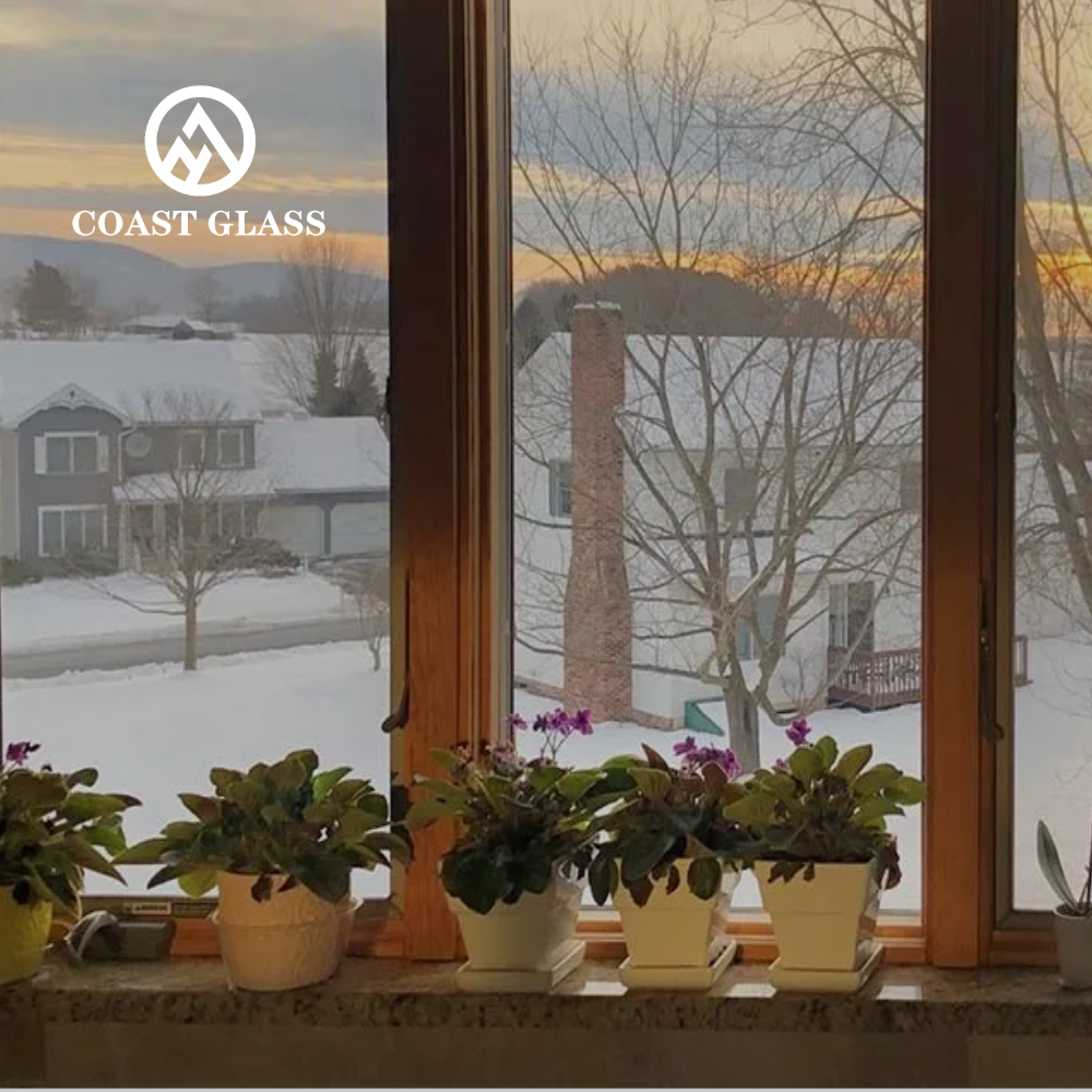 Self-Adhesive PVC Transparent Frosted Glass Window Film for Bathroom Living Room Decor