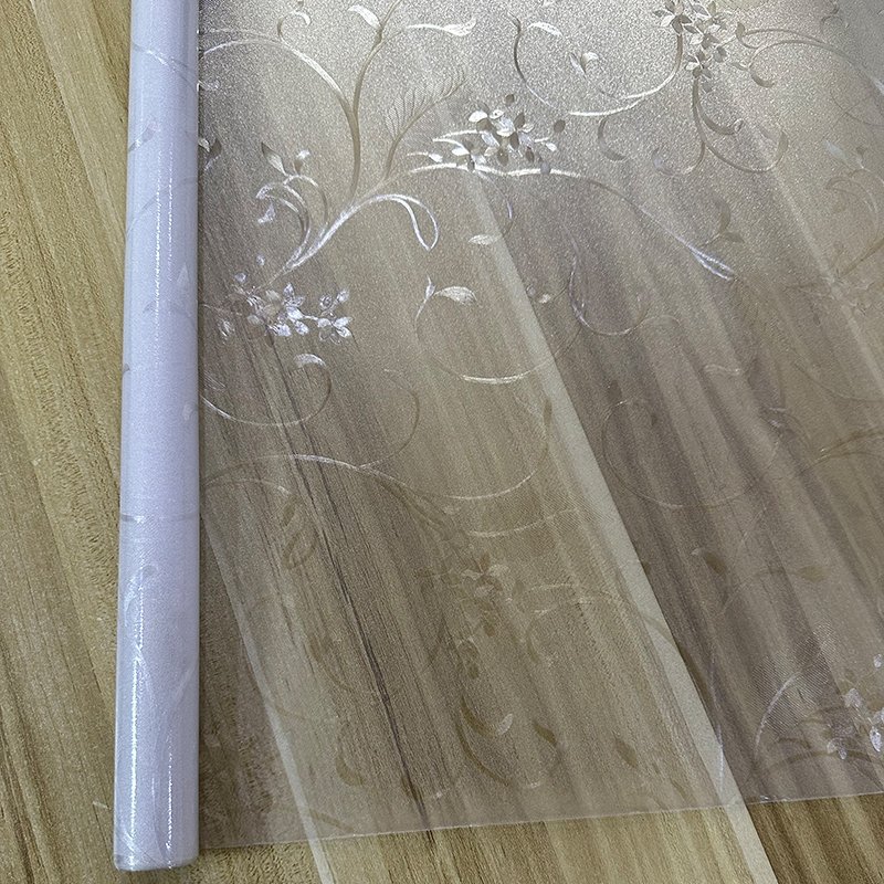 Non-Adhesive Static Cling Window Film for Home PET Material Roll Shape Decorative Glass Film Sunlight Blocking Bedroom Windows