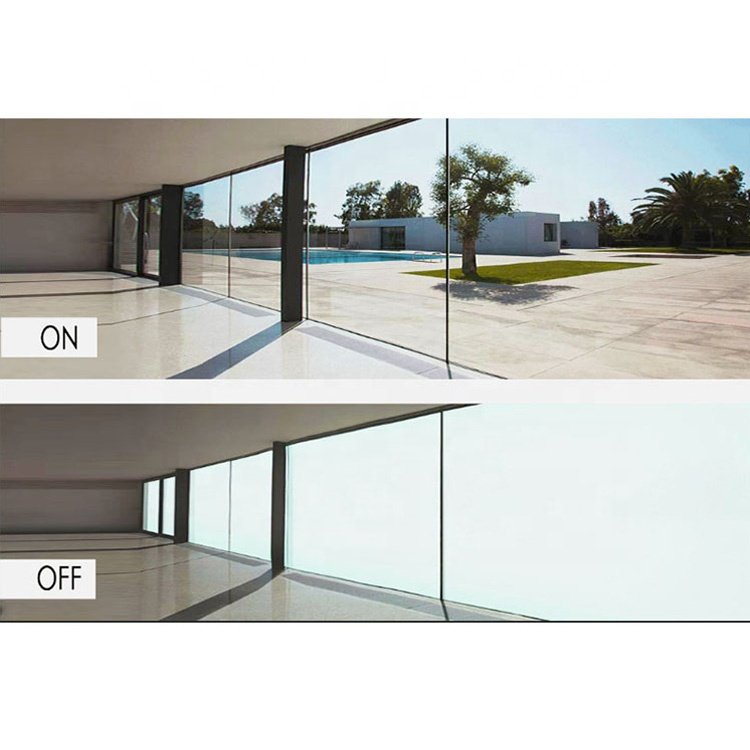 Remote control Self Adhesive pdlc wholesale Factory Workshop Self-Adhesive Film pdlc film low voltage office pdlc smart film