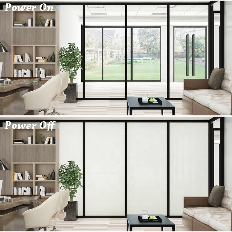 Remote control Self Adhesive pdlc wholesale Factory Workshop Self-Adhesive Film pdlc film low voltage office pdlc smart film