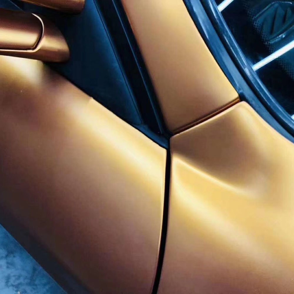 WRAPMASTER 5*56ft Satin Metallic cooper vehicle wraps Car vinyl Wrapping film
