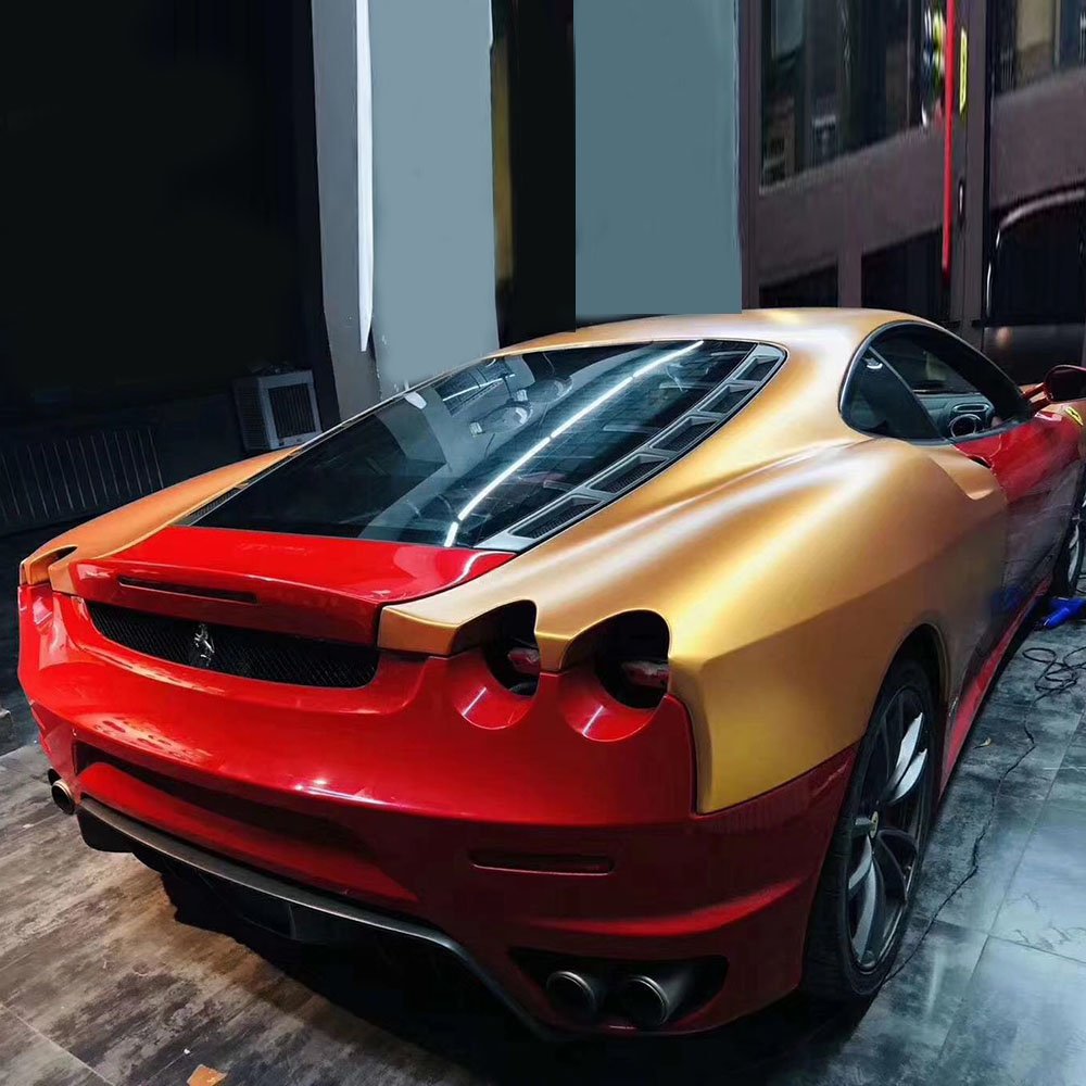 WRAPMASTER 5*56ft Satin Metallic cooper vehicle wraps Car vinyl Wrapping film
