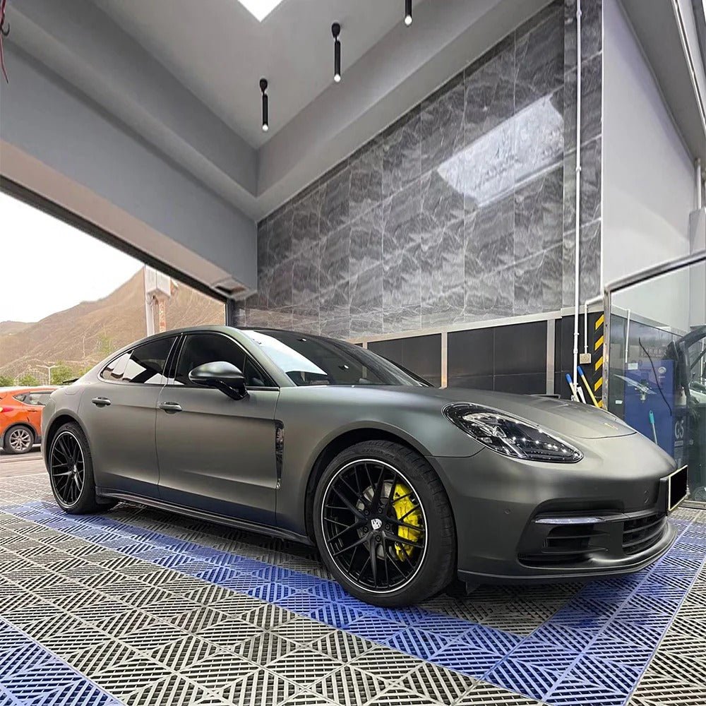Matte Black Olive Vinyl Wrap car wrap vinyl color OEM Factory price decorative films color-changing car tpu film