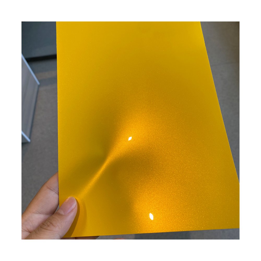 Passion Yellow Color PPF 7.5 Mil Premium Quality Self-healing Anti-yellowing TPU Paint Protection Film for all cars